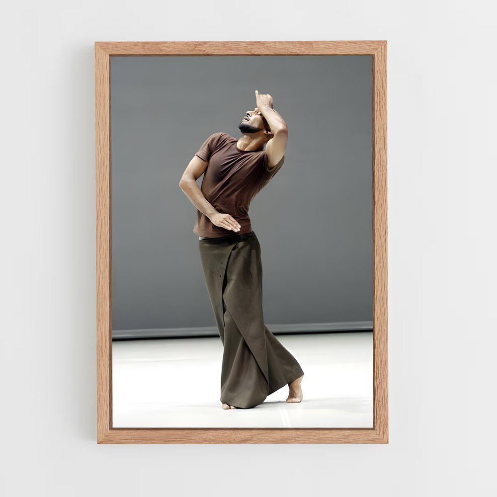 Poster L'Homme en Terre Brune – affiche Danse (vue 4)